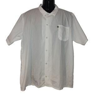 Edwards Men’s White Dress Button Up Shirts Size XL Bg 9